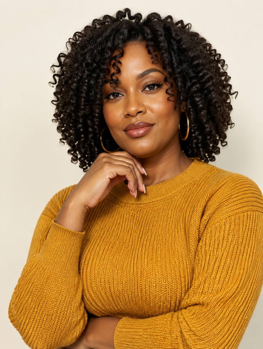 Ama Okafor, curl specialist